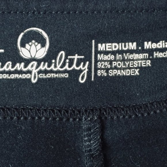 Tranquility by Colorado Clothing Black Activewear Stetch Skort Size Medium - Picture 3 of 3